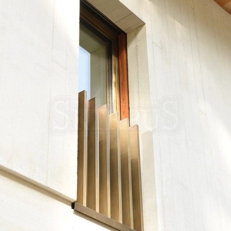 SKIRPUS outdoor (exterior) vertical wooden sliding shutters
